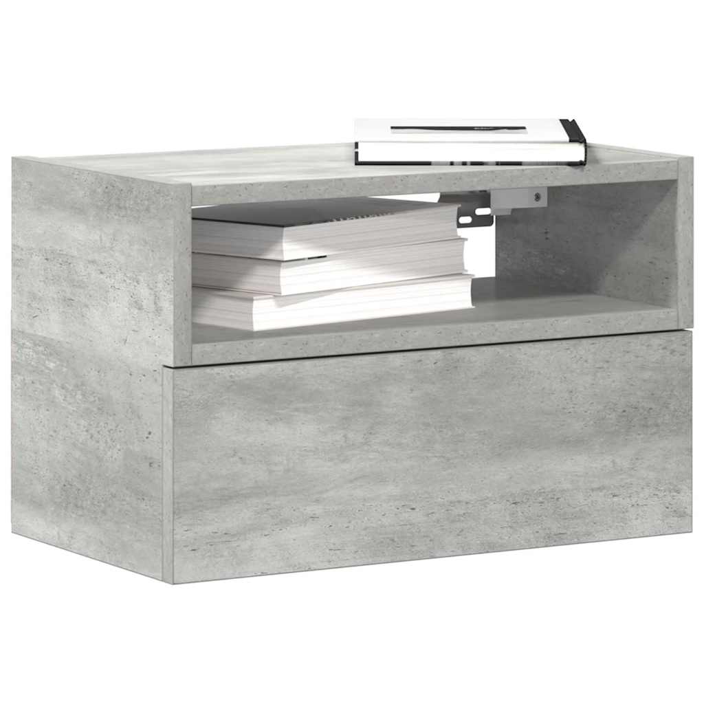 Väggmonterade Sängbord 45X26X28,5 Cm