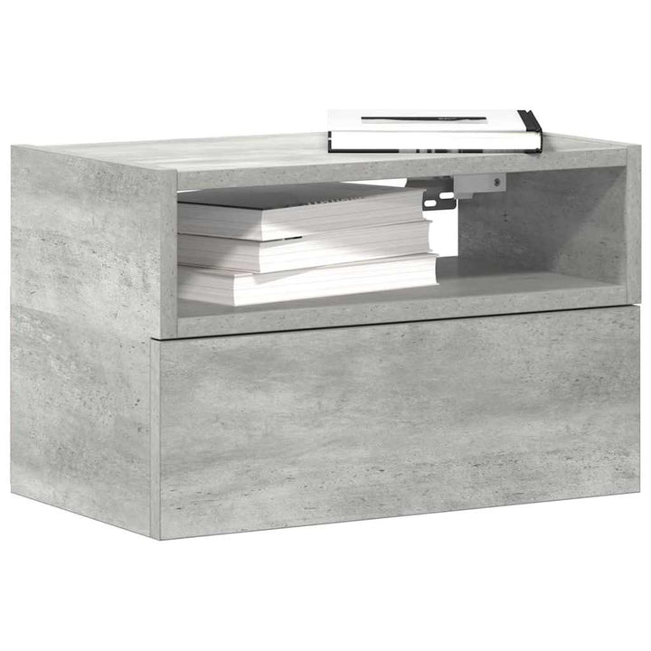 Väggmonterade Sängbord 45X26X28,5 Cm