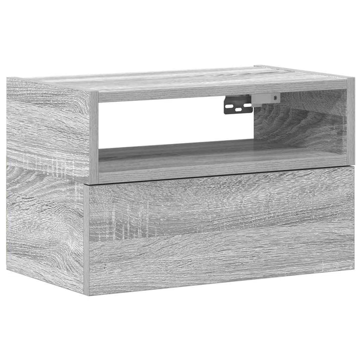 Väggmonterat Sängbord 45X26X28,5 Cm