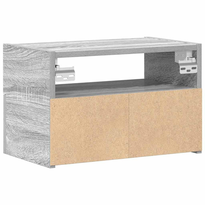 Väggmonterat Sängbord 45X26X28,5 Cm