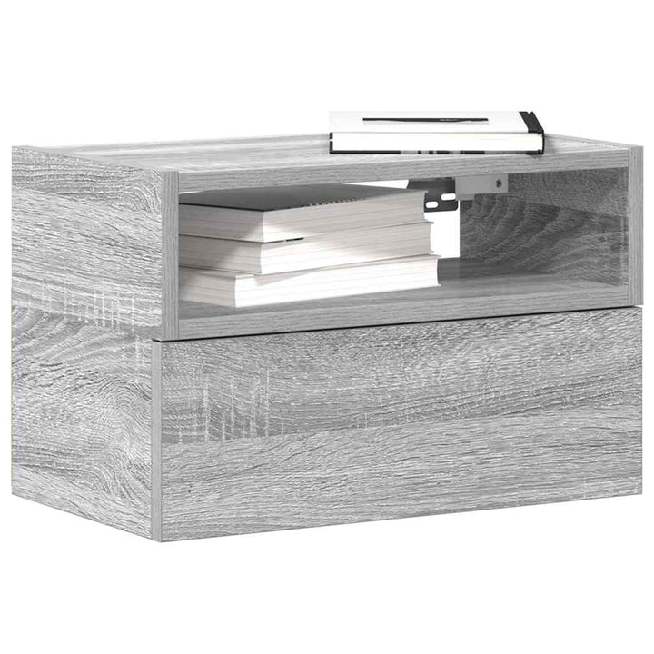 Väggmonterade Sängbord 45X26X28,5 Cm
