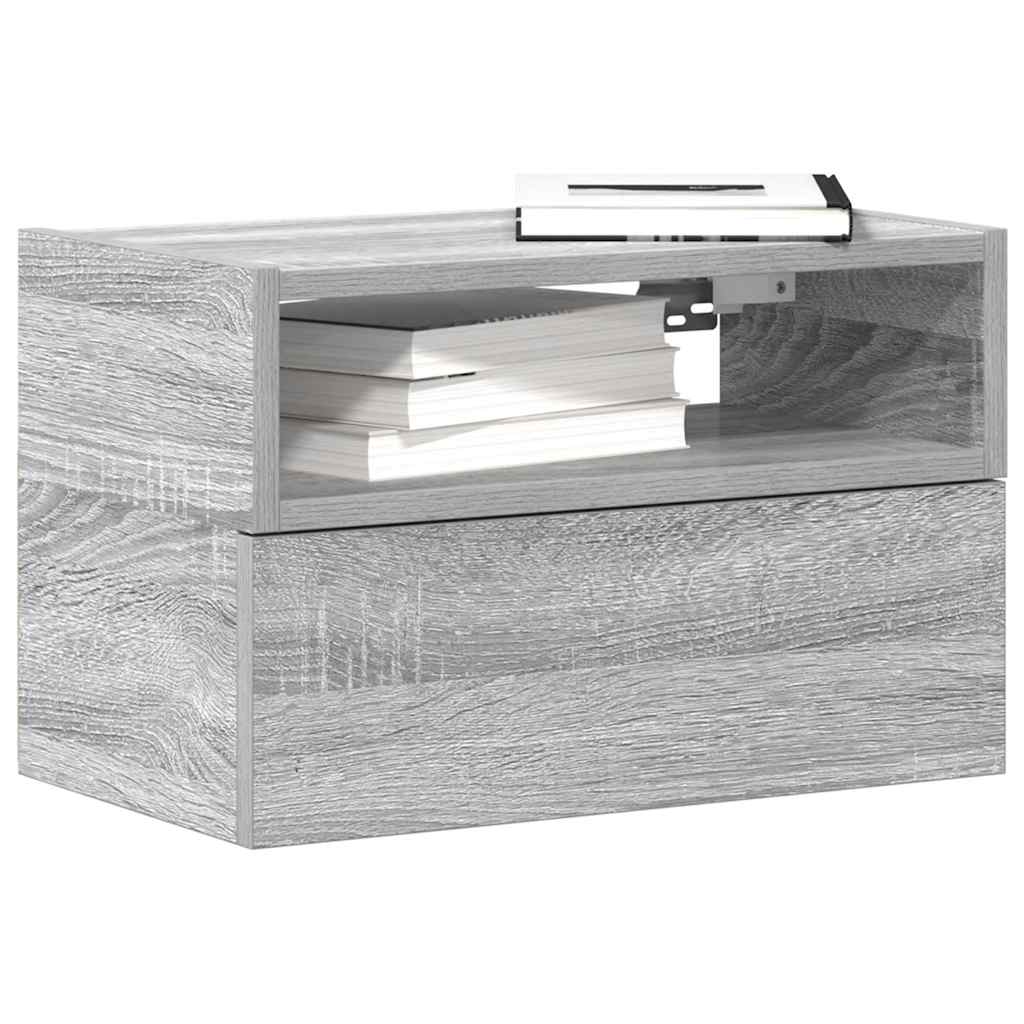 Väggmonterade Sängbord 45X26X28,5 Cm