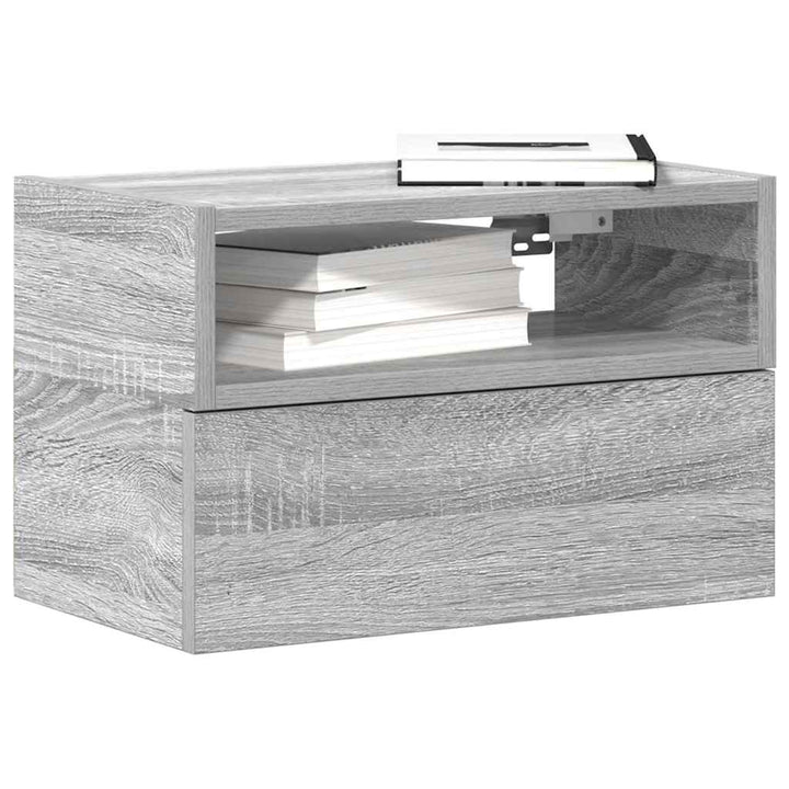Väggmonterade Sängbord 45X26X28,5 Cm