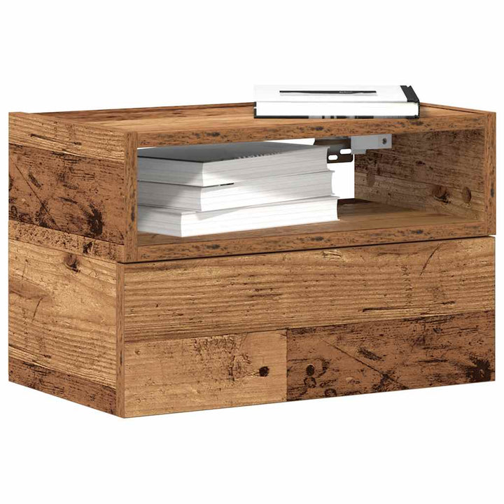 Väggmonterade Sängbord 45X26X28,5 Cm