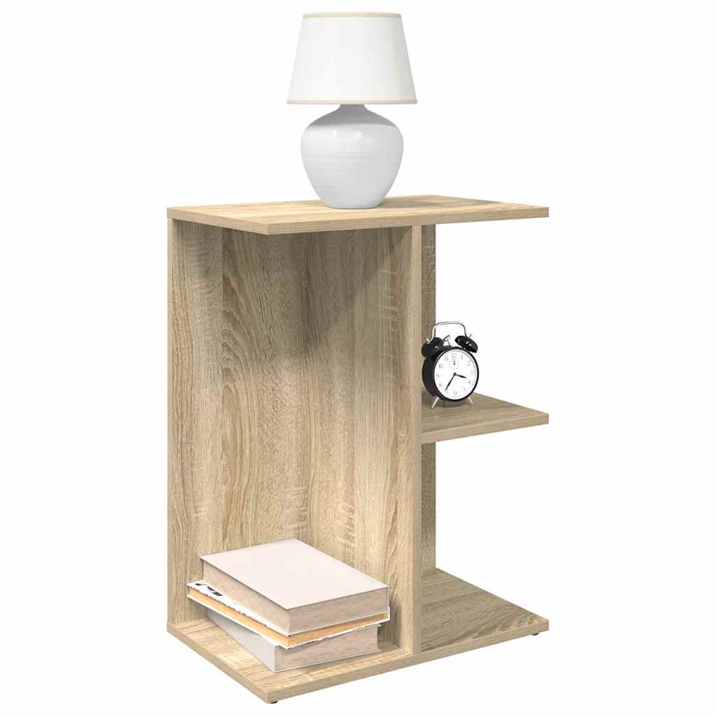 Sängbord 2 St 46,5X29X61 Cm Konstruerat Trä