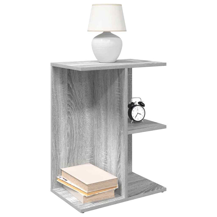 Sängbord 2 St 46,5X29X61 Cm Konstruerat Trä