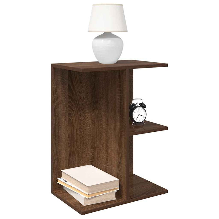 Sängbord 2 St 46,5X29X61 Cm Konstruerat Trä
