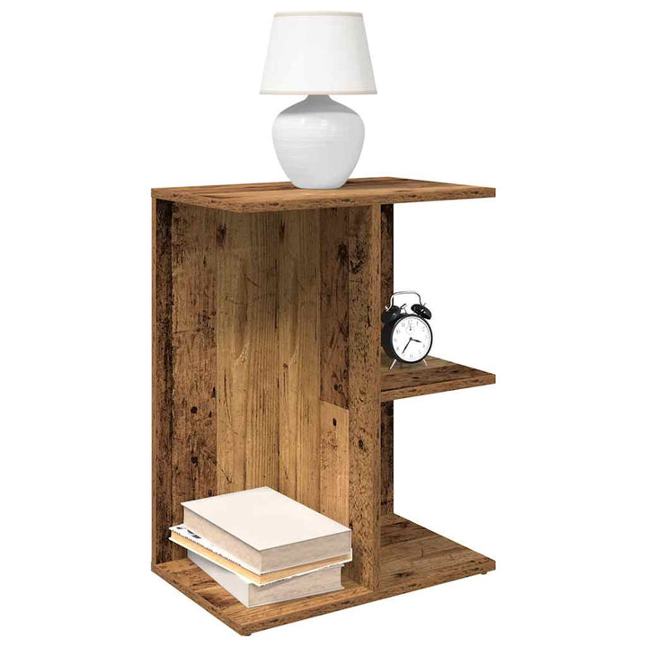 Sängbord 2 St 46,5X29X61 Cm Konstruerat Trä