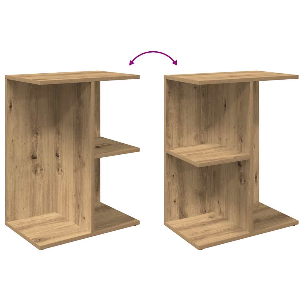 Sängbord 2 St 46,5X29X61 Cm Konstruerat Trä
