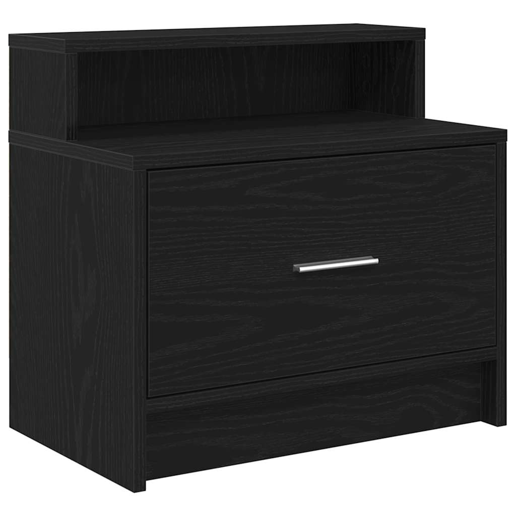 Sängbord Med Låda Ek 51X31X47 Cm