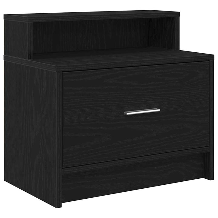 Sängbord Med Låda Ek 51X31X47 Cm