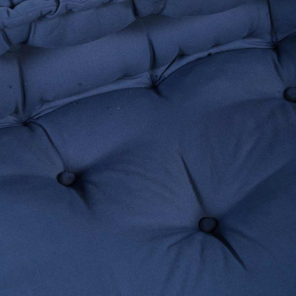 Modulsofa Enhet Tyg Indigo 70 X 70 X 56 Cm