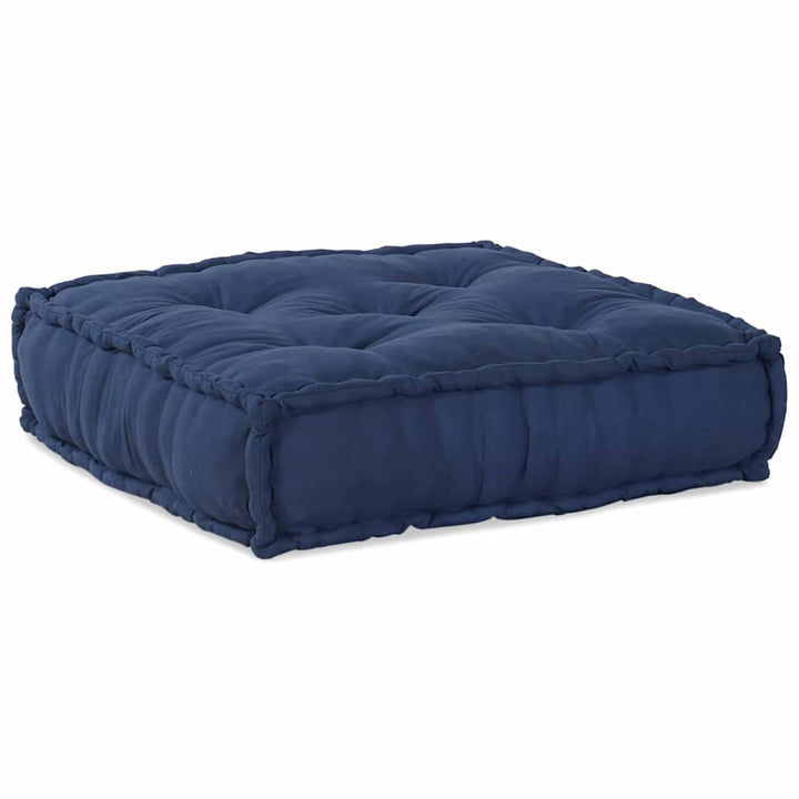 Modulsofa Enhet Tyg Indigo 70 X 70 X 36 Cm