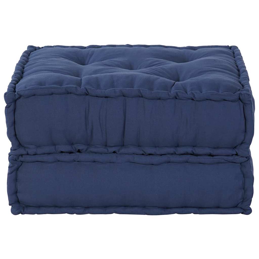 Modulsofa Enhet Tyg Indigo 70 X 70 X 36 Cm
