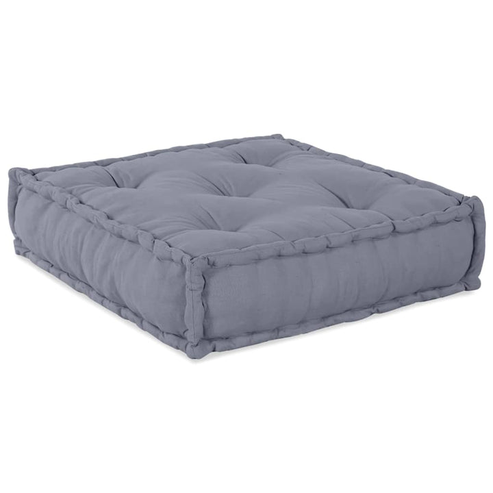 Modulsofa Enhet Tyg Grå 70 X 70 X 56 Cm