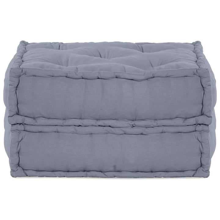 Modulsofa Enhet Tyg Grå 70 X 70 X 36 Cm