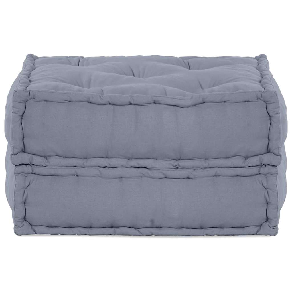 Modulsofa Enhet Tyg Grå 70 X 70 X 36 Cm