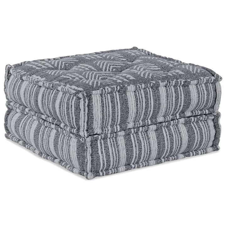 Modulsofa Enhet Grå Tryck 70 X 70 X 36 Cm Tyg
