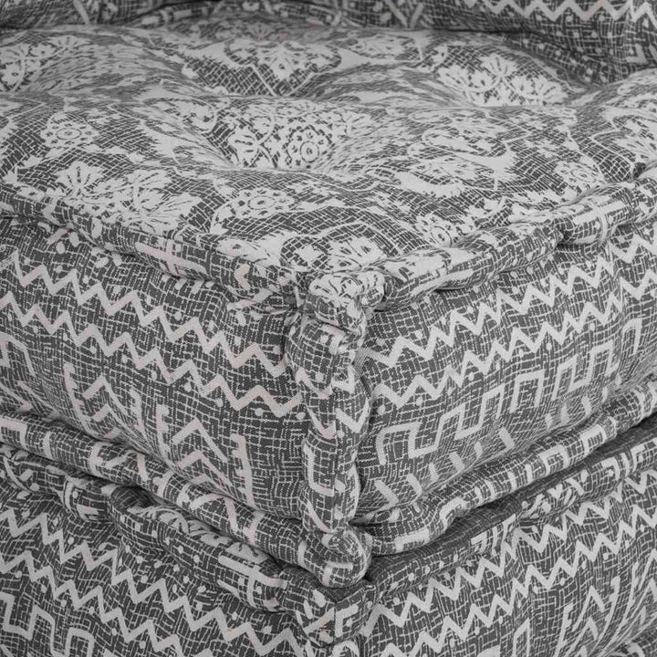 Modulsofa Enhet Ljusgrå 70 X 70 X 56 Cm Tyg