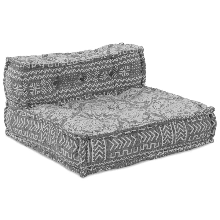 Modulsofa Enhet Ljusgrå 70 X 70 X 56 Cm Tyg