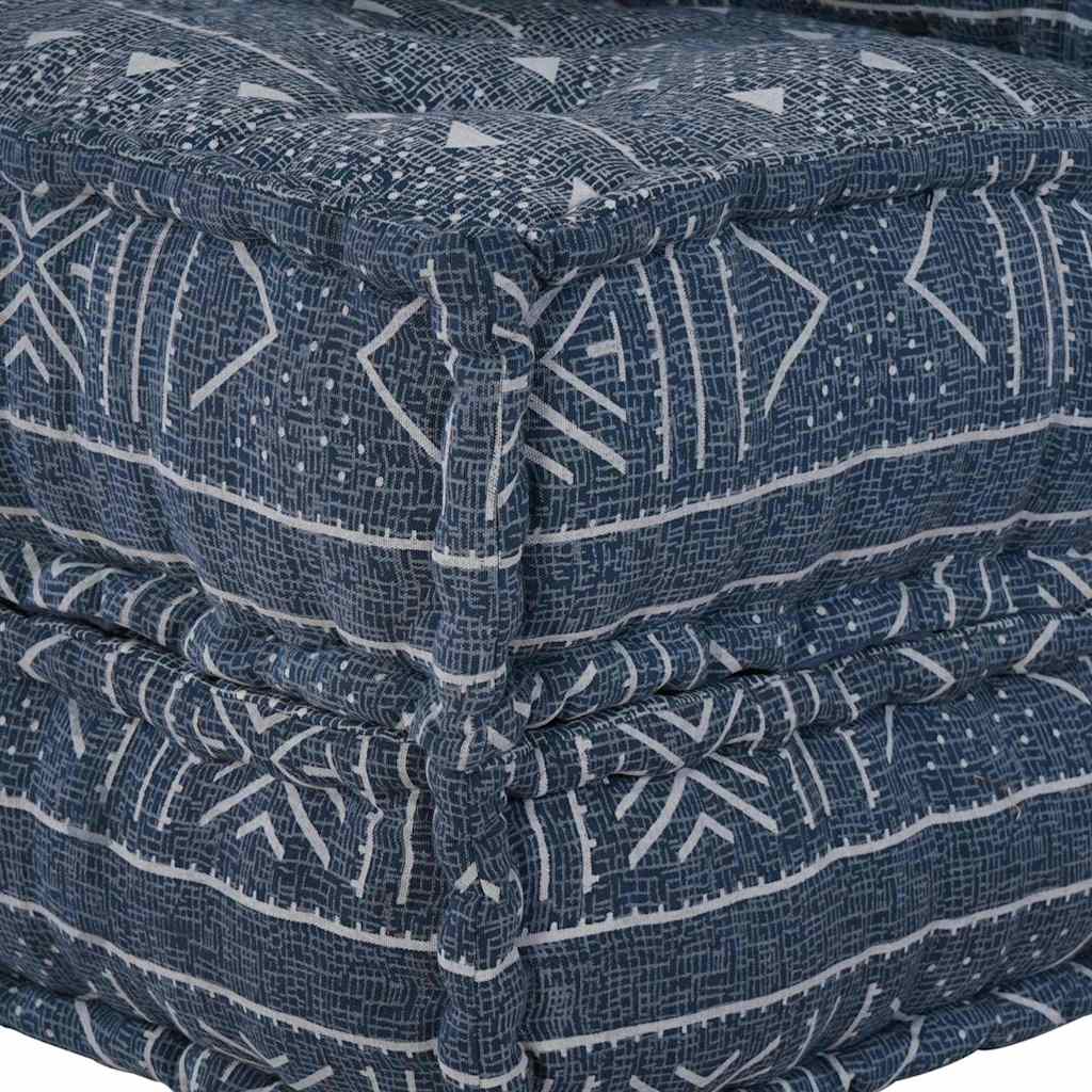 Modulsofa Enhet Indigo Tryck 70 X 70 X 56 Cm Tyg