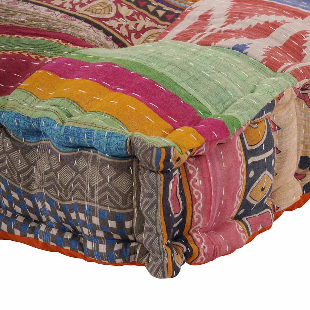 Pallettsoffa Kudde Flerfärgsdesign 120 X 80 X 12 Cm Tyg