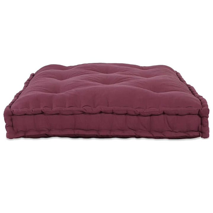 Pallettsoffa Kudde Bordeaux 120 X 80 X 12 Cm Tyg