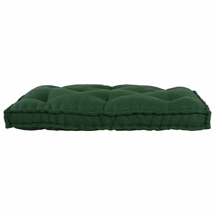 Pallettsoffa Kudde Grön 120 X 80 X 12 Cm Tyg