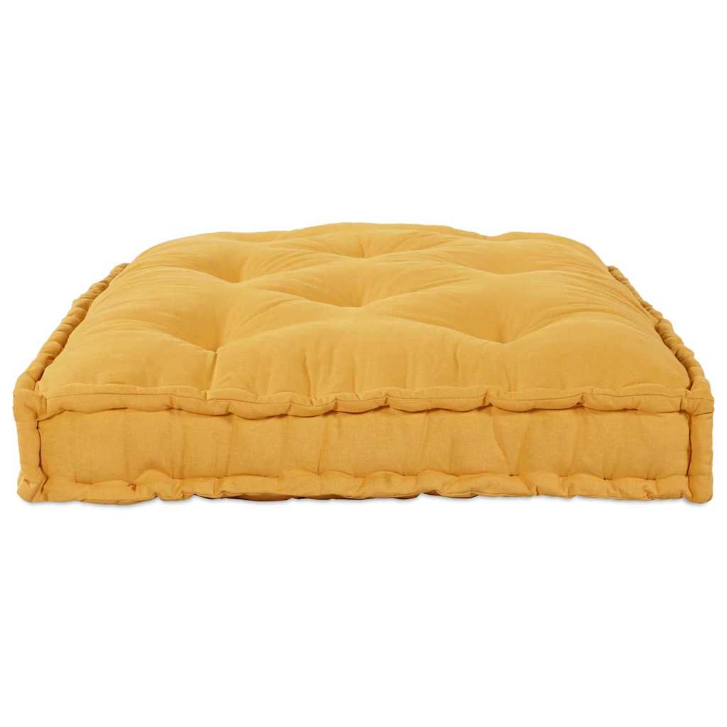 Pallettsoffa Kudde Gul 120 X 80 X 12 Cm Tyg