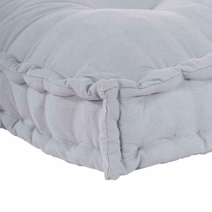 Pallettsoffa Kudde Grå 120 X 80 X 12 Cm Tyg