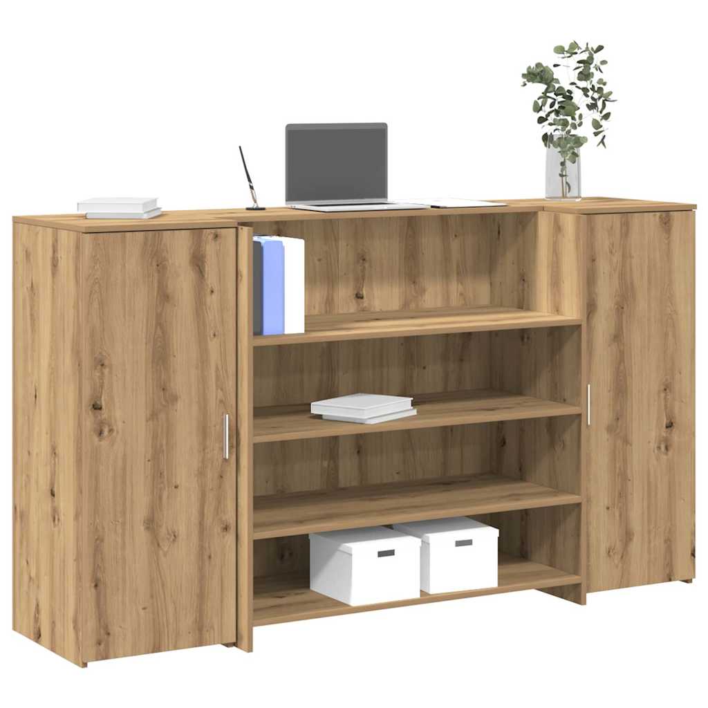 Receptionsdisk 200X50X103,5 Cm Konstruerat Trä