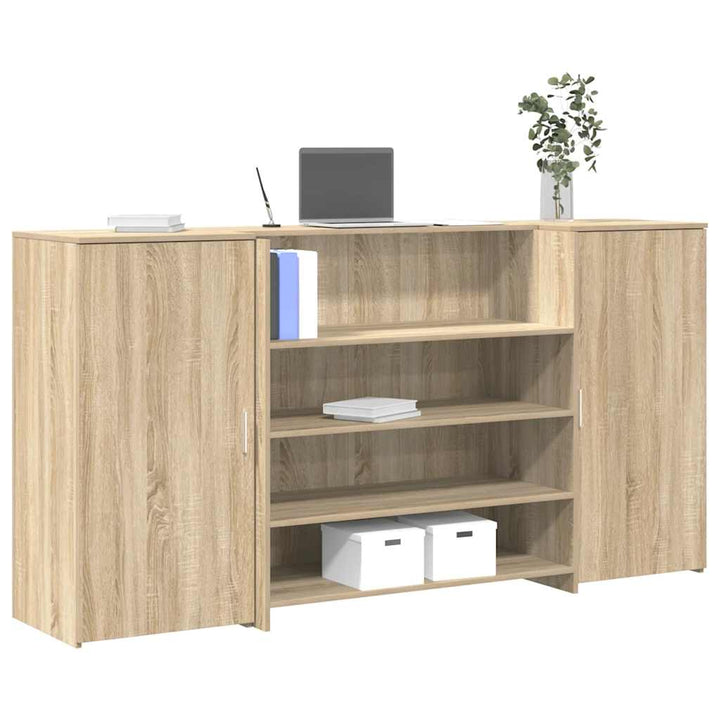 Receptionsdisk 200X50X103,5 Cm Konstruerat Trä