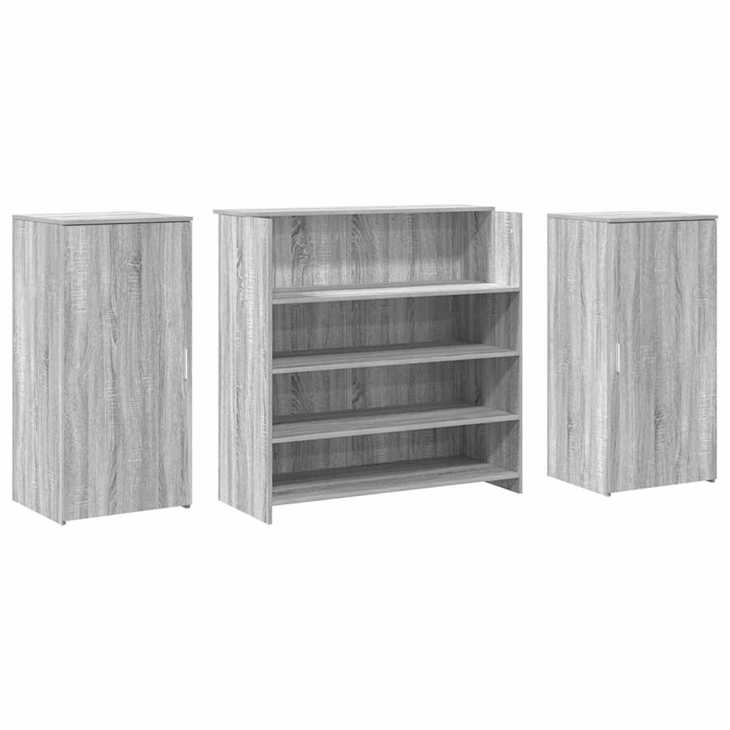Receptionsdisk 200X50X103,5 Cm Konstruerat Trä
