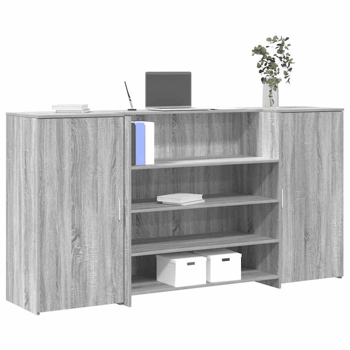 Receptionsdisk 200X50X103,5 Cm Konstruerat Trä
