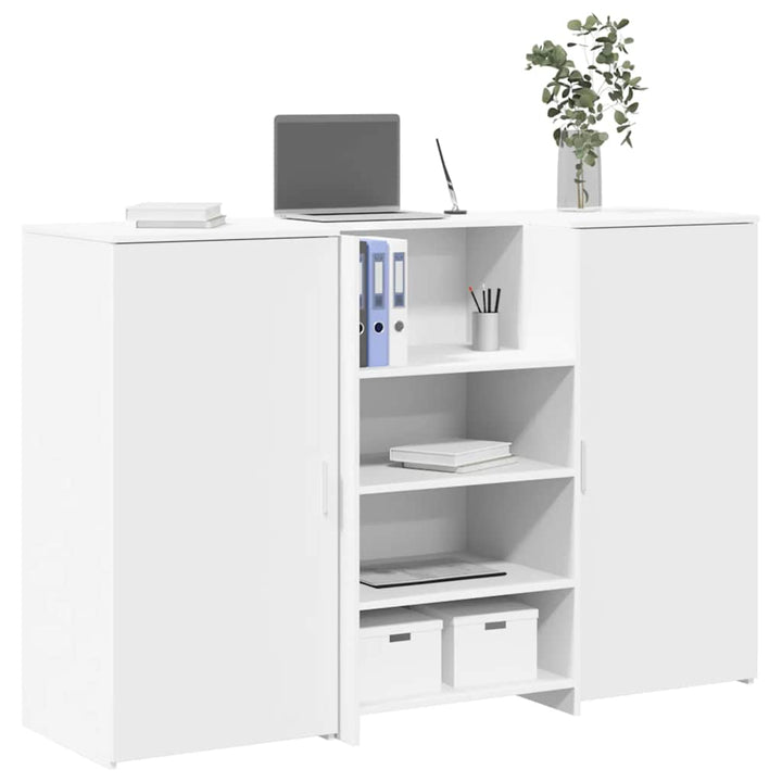 Receptionsdisk 155X50X103,5 Cm Konstruerat Trä