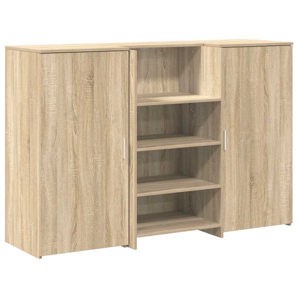 Receptionsdisk Sonoma-Ek 155X50X103,5 Cm Konstruerat Trä