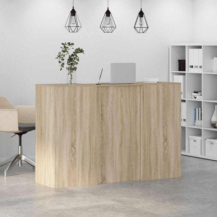 Receptionsdisk Sonoma-Ek 155X50X103,5 Cm Konstruerat Trä