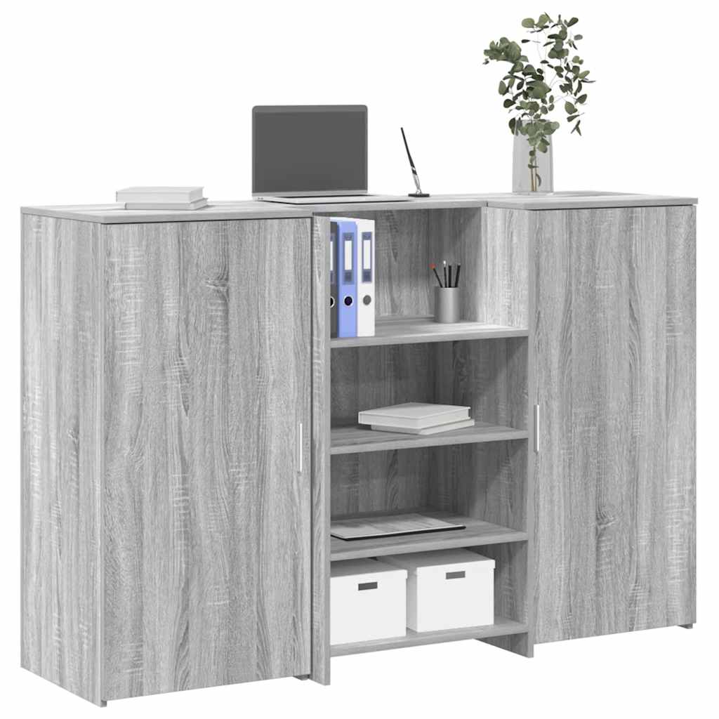 Receptionsdisk 155X50X103,5 Cm Konstruerat Trä