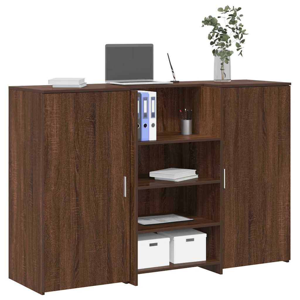 Receptionsdisk 155X50X103,5 Cm Konstruerat Trä