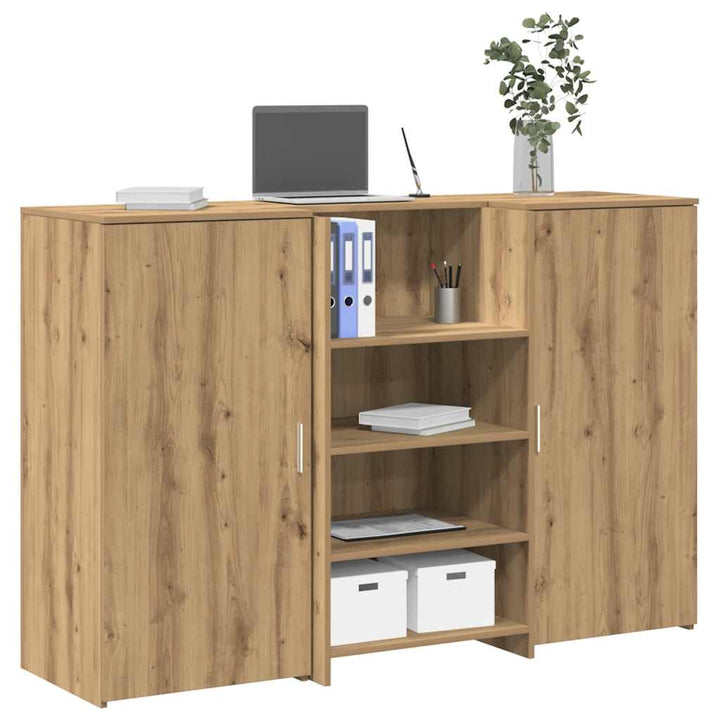 Receptionsdisk 155X50X103,5 Cm Konstruerat Trä