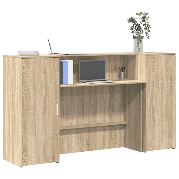 Receptionsdisk 200X50X103,5 Cm Konstruerat Trä