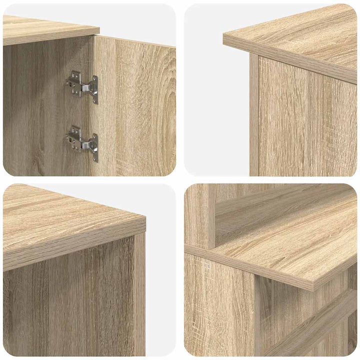 Receptionsdisk Sonoma-Ek 200X50X103,5 Cm Konstruerat Trä