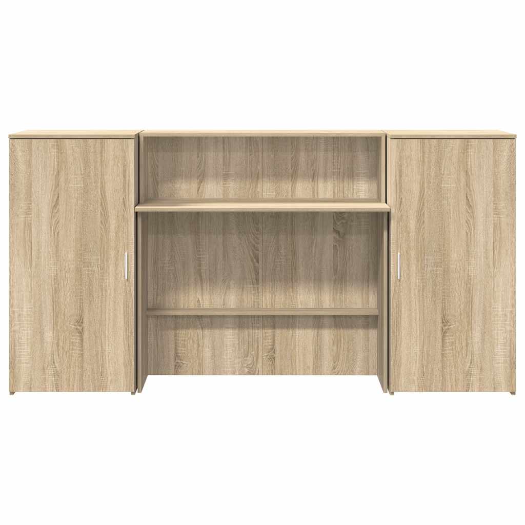 Receptionsdisk Sonoma-Ek 200X50X103,5 Cm Konstruerat Trä