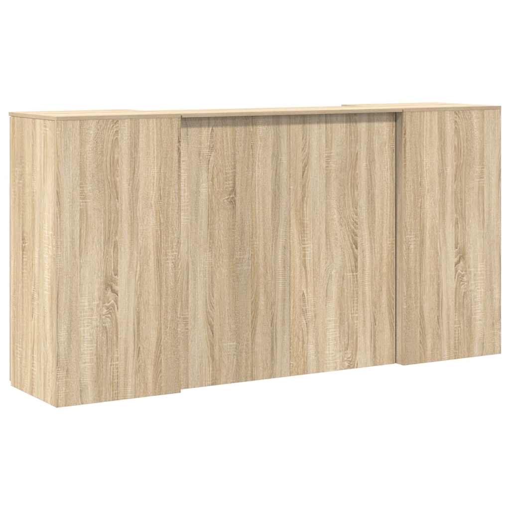 Receptionsdisk Sonoma-Ek 200X50X103,5 Cm Konstruerat Trä