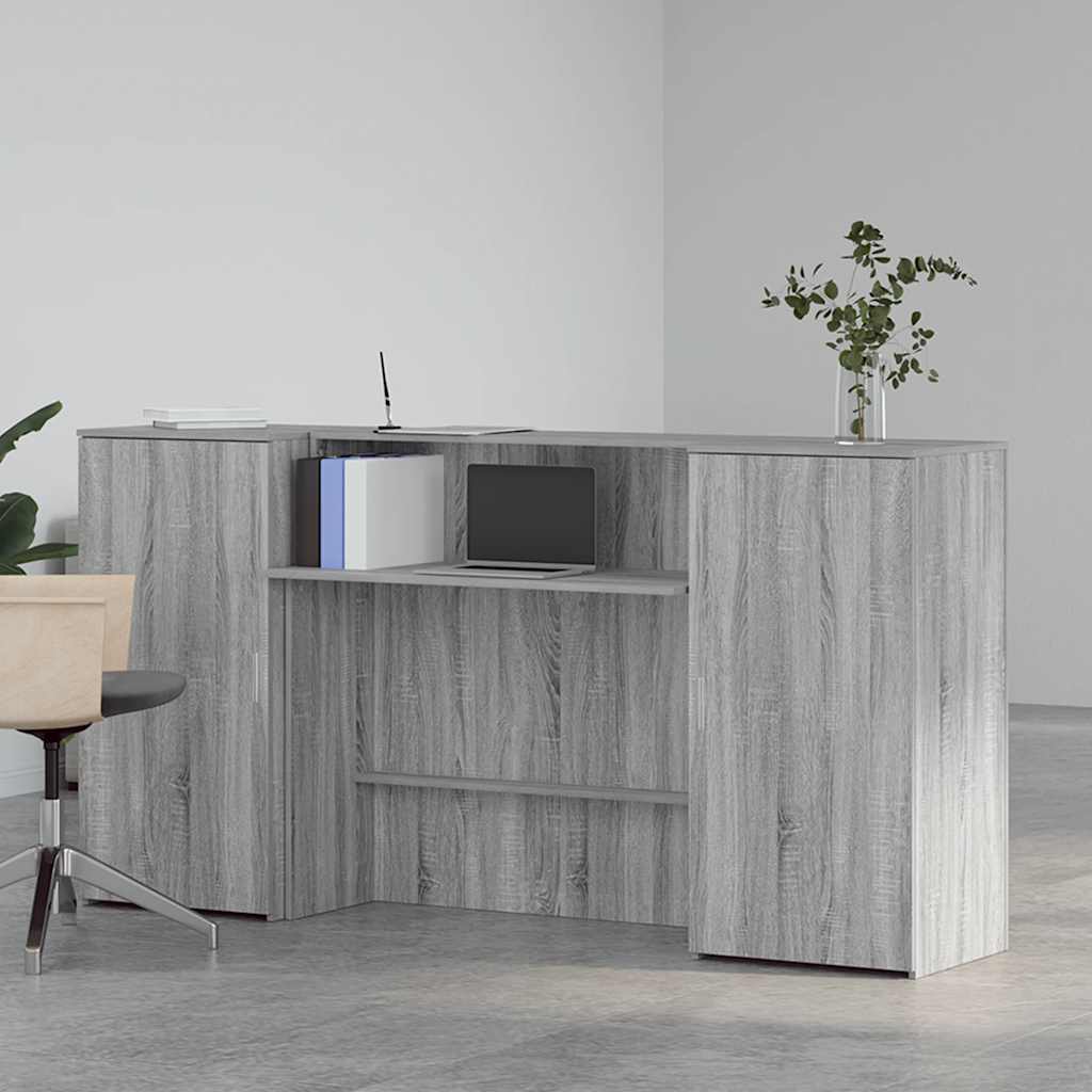 Receptionsdisk 200X50X103,5 Cm Konstruerat Trä