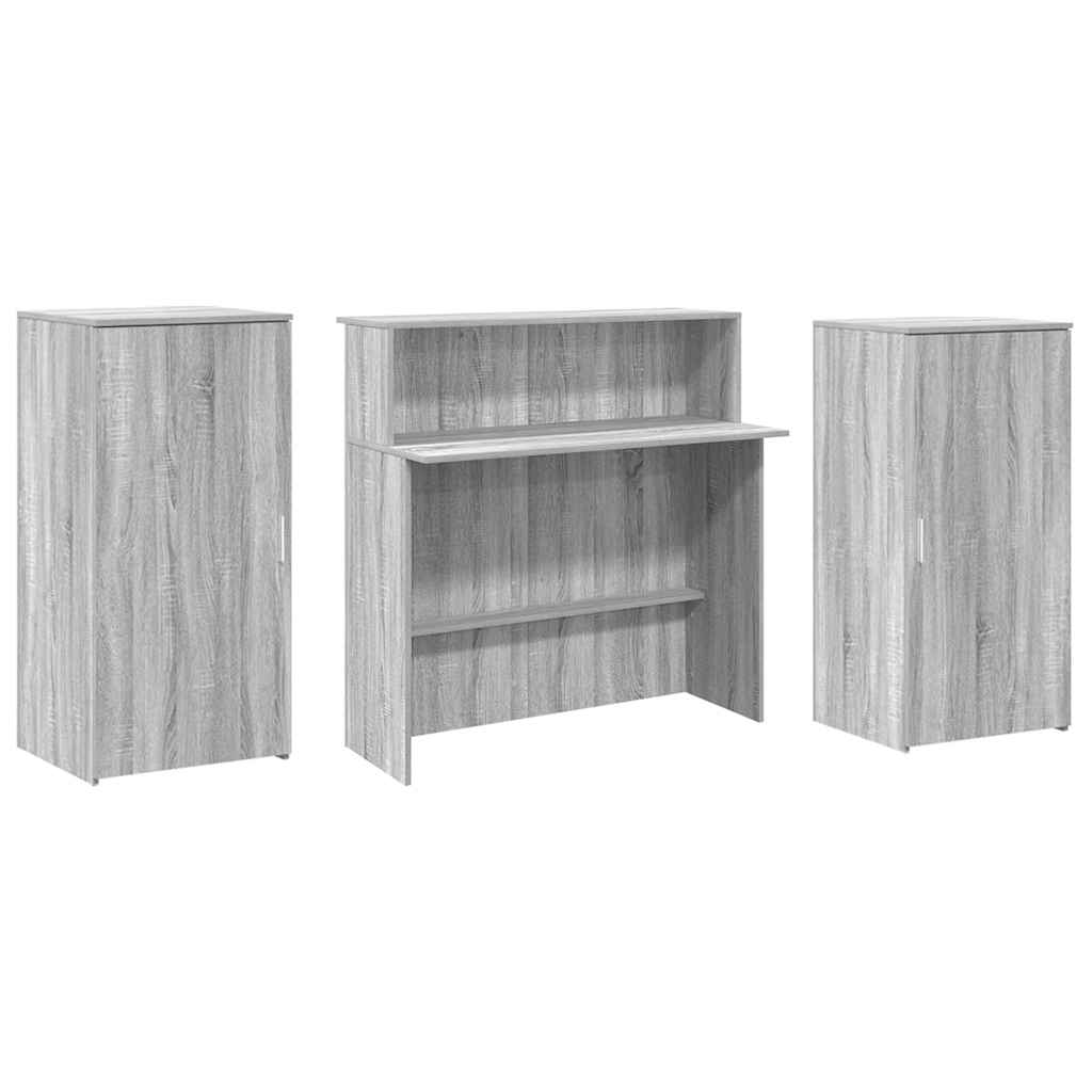 Receptionsdisk 200X50X103,5 Cm Konstruerat Trä