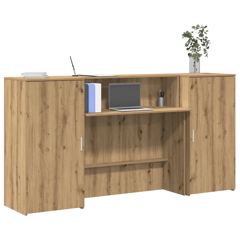 Receptionsdisk Sonoma-Ek 200X50X103,5 Cm Konstruerat Trä