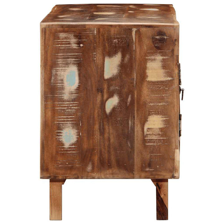 Tv-Bänk 105X46X32 Cm Massivt Trä Återvunnet
