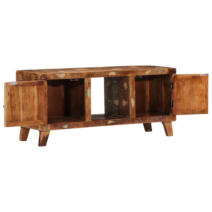 Tv-Bänk 105X46X32 Cm Massivt Trä Återvunnet