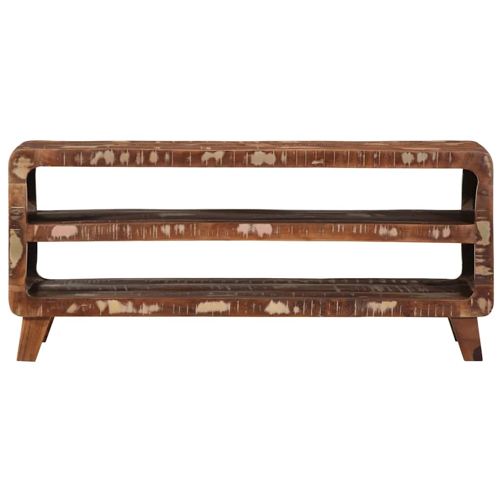 Tv-Bänk 105X46X32 Cm Massivt Trä Återvunnet